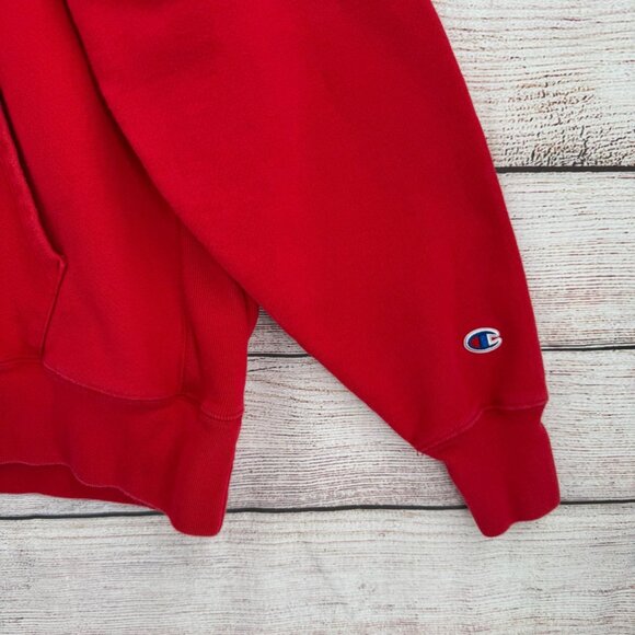 Champion x Naruto Kakashi Reverse Wave Hoodie Adult Size XL Red Y2K - Picture 7 of 12